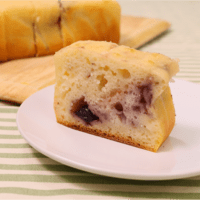卵不使用!2種のベリーのヨーグルトパウンドケーキ