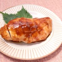 レンジで簡単 照り焼きチキン風