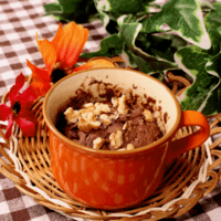 レンジで2分!マグカップチョコケーキ