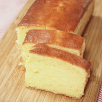 基本のプレーンなパウンドケーキ
