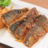 ピリ辛サンマの揚げ焼き
