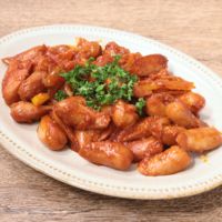 ウインナーと野菜のトマト炒め