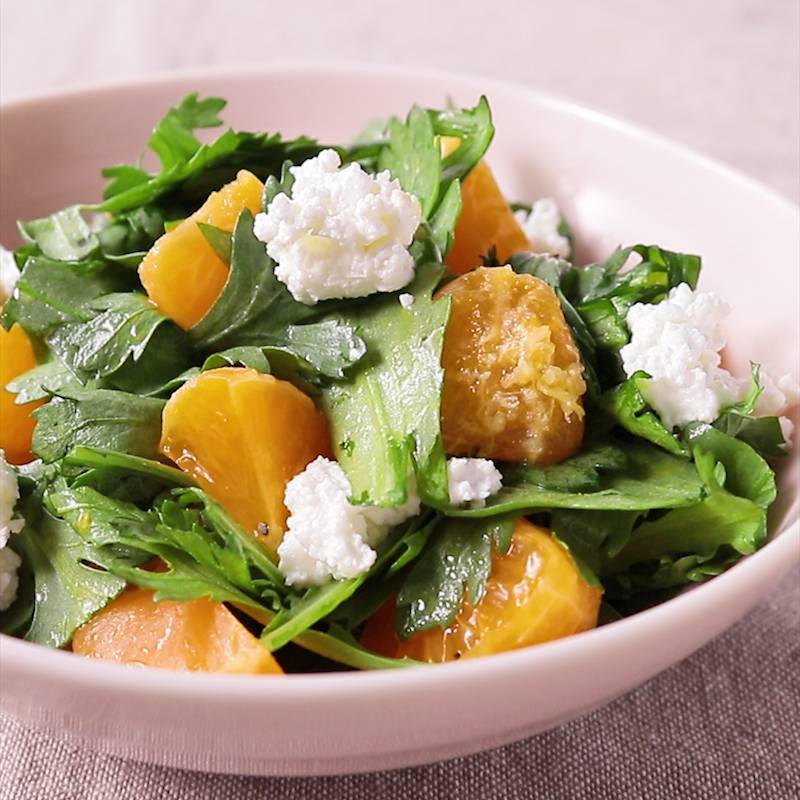 マンゴーゼリーサラダのレシピ