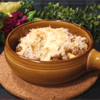 おつまみにぴったり!豆腐と揚げなすの肉味噌オーブン焼き