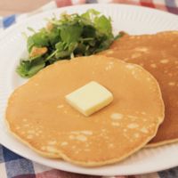 黒蜜味の幸せパンケーキ