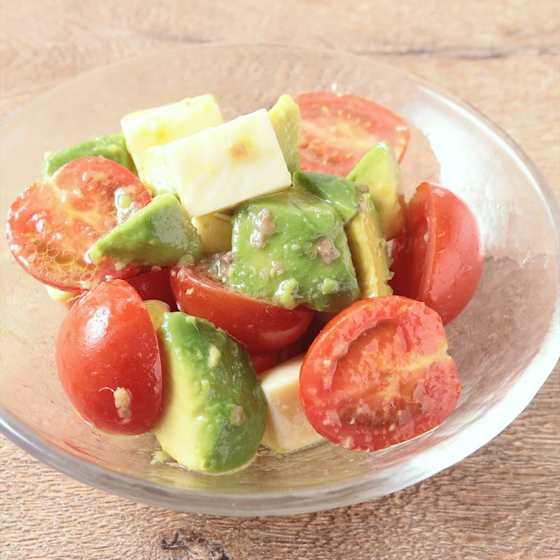アンチョビドレッシングの夏サラダ レシピ