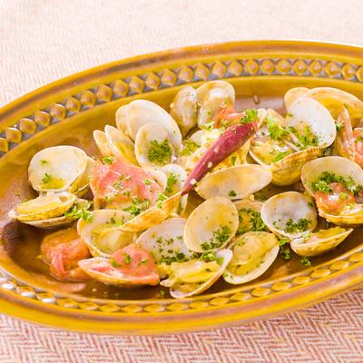 アサリの白ワイン蒸し