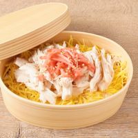 簡単 鶏飯風弁当