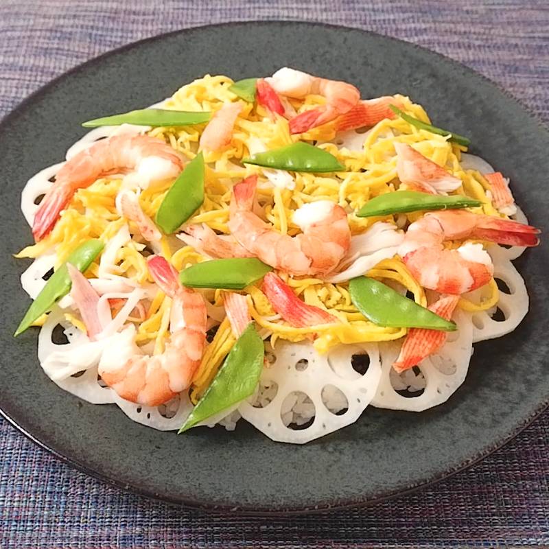 ちらし寿司に シャキシャキ酢れんこん 作り方 レシピ クラシル