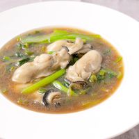 牡蠣と小松菜のオイスターソース炒め