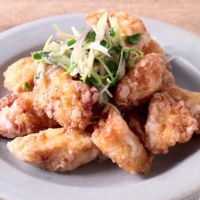 さっぱり薬味だれで頂く 鶏ささみのから揚げ