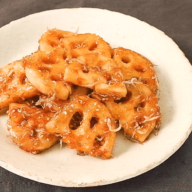 フライパンでサッと シャキシャキレンコンの甘酢炒め 作り方 レシピ クラシル