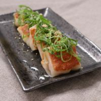 餃子の皮で 紅生姜とチーズの一口おつまみ