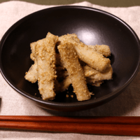 おせち料理に!たたきごぼう