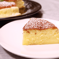 スライスチーズで!スフレチーズケーキ