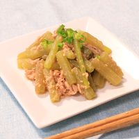 ふきとツナの炒め和え