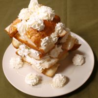 わんぱく!食べてびっくりバゲットケーキ