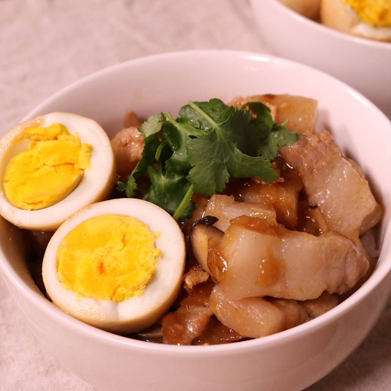 銀匙飯 香ばし特製ダレの贅沢豚丼 作り方 レシピ クラシル