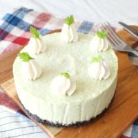 オーブン不要!アボカドのチーズケーキ