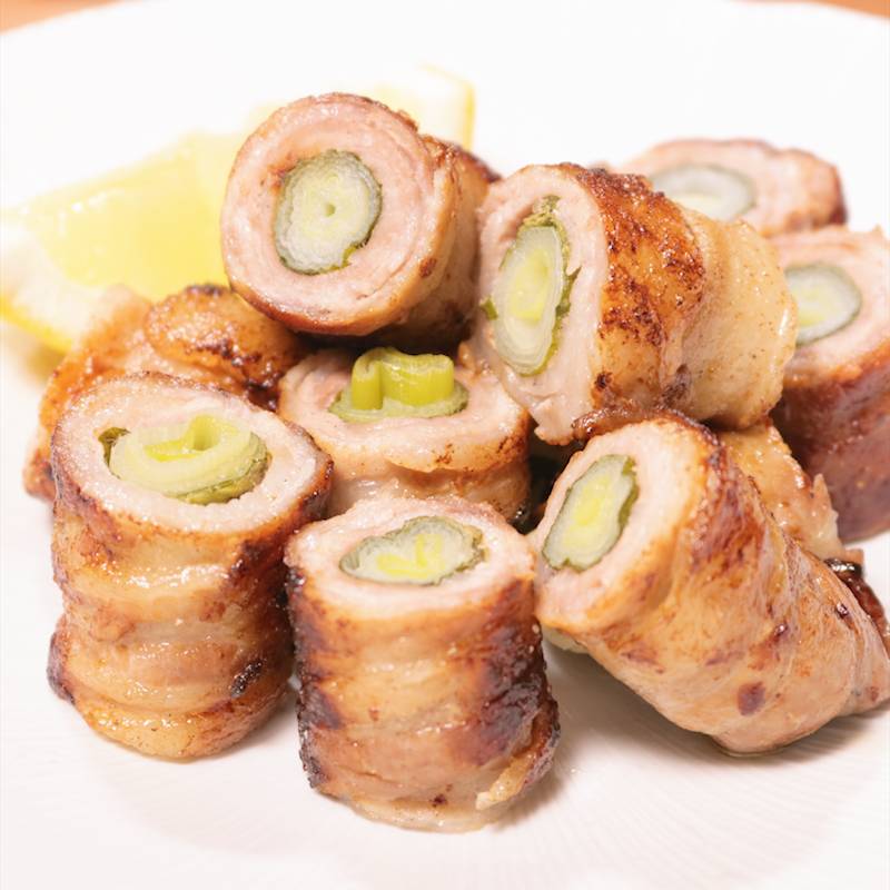 三枚肉しそ巻き 塩こしょうで簡単味付け♪ 豚バラの大葉巻きのレシピ動画