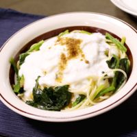 サラダ感覚!トルコ風ヨーグルトソースのパスタ