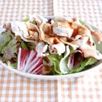 ボリューム満点 豚肉サラダ