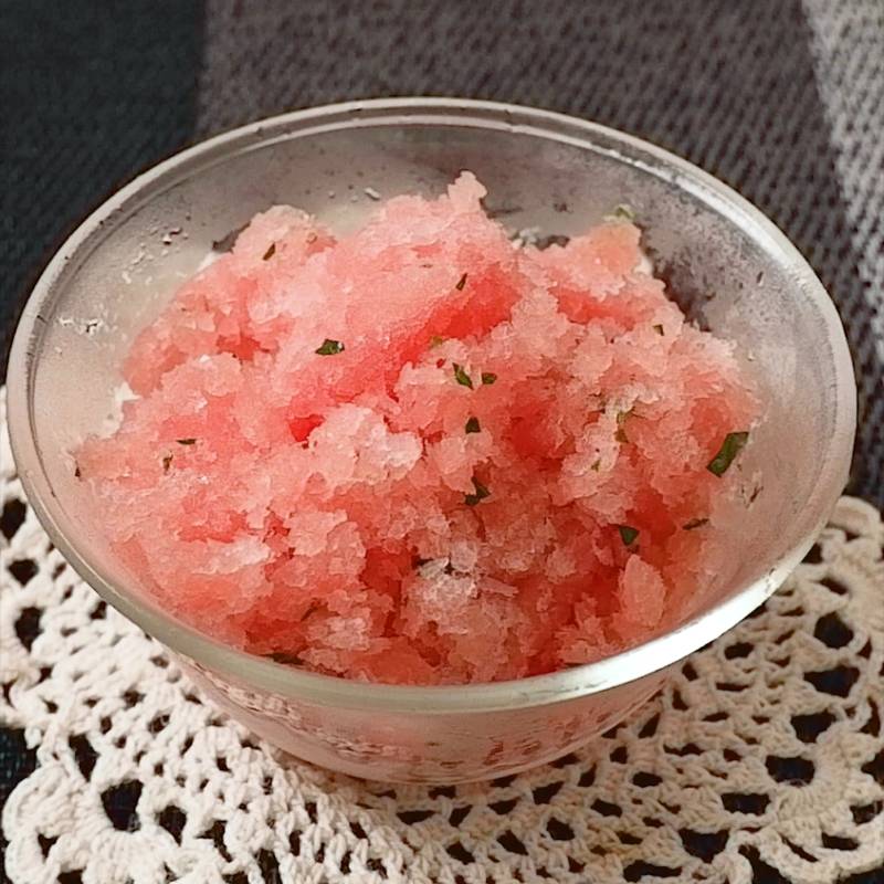 スイカミントシャーベットのレシピ