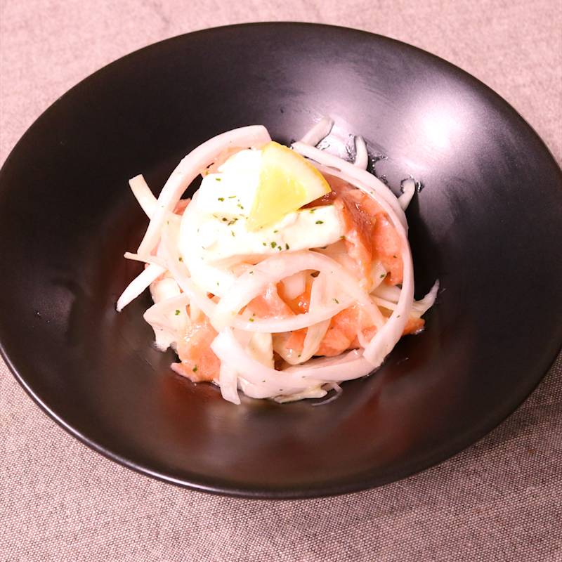 新玉ねぎと生ハムのマリネ 作り方 レシピ クラシル