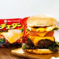 ロコモコ風バーガー