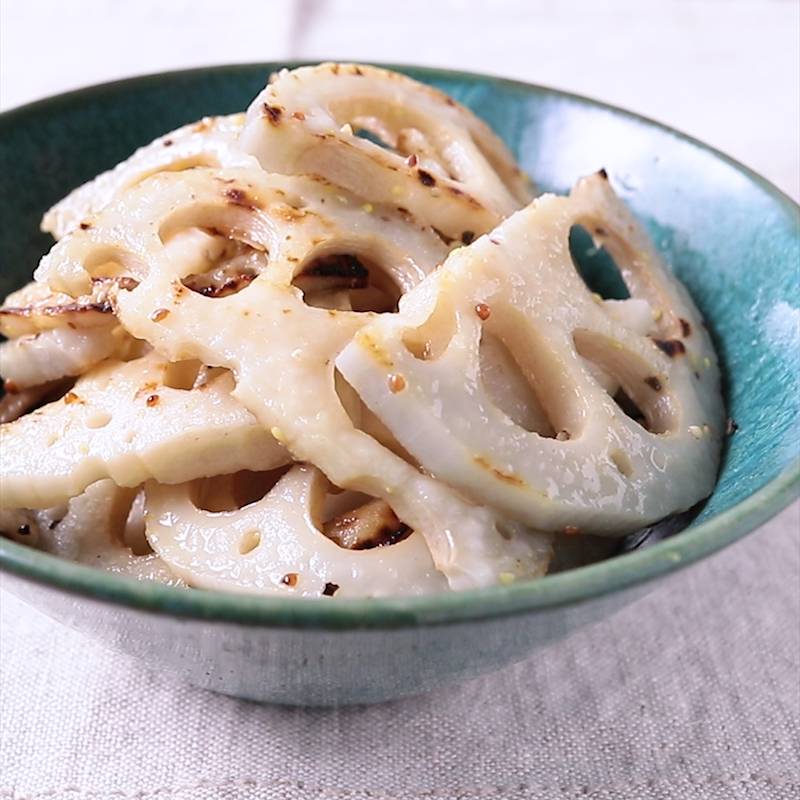 おつまみに レンコンのチーズ焼き 作り方 レシピ クラシル