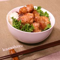 信州の郷土料理 山賊焼き丼