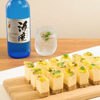 さっぱり キウイのチーズケーキ