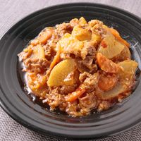 大根と牛肉の中華あん