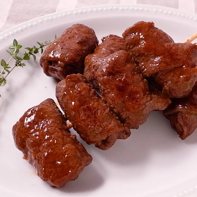 国産牛串（焼き鳥） レシピ