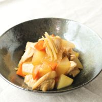 大根と鶏むね肉の生姜煮