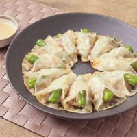 包まない ししとうの手巻き餃子