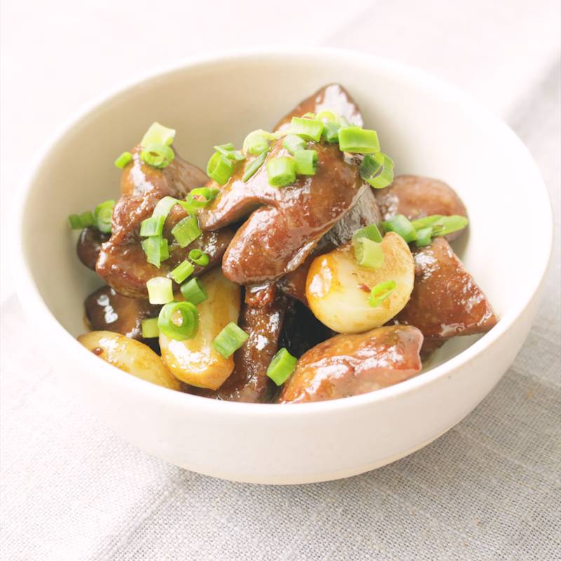 日本酒に合う 鶏レバーの甘辛煮おつまみ 作り方 レシピ クラシル