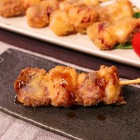 お酒のおつまみにぴったり!たこの串カツ