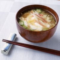 お手軽 具沢山とろろのお味噌汁