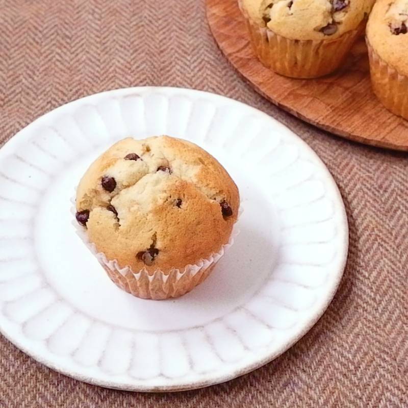 チョコチップマフィン 作り方 レシピ クラシル