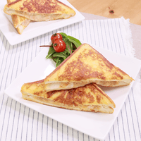 新玉ねぎとツナのフレンチトーストサンド