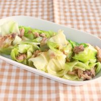 ツナ入りアンチョビキャベツ