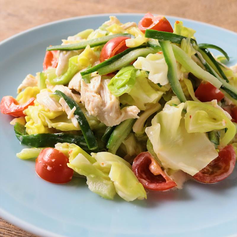 キャベツときゅうりのツナマヨ和え 作り方 レシピ クラシル