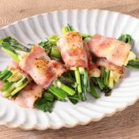 小ねぎのベーコンチーズ巻き