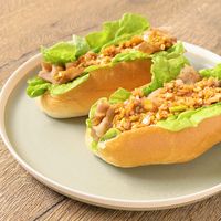 ねぎ塩だれで サムギョプサルサンド