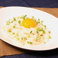 すぐできる!味噌クリームうどん