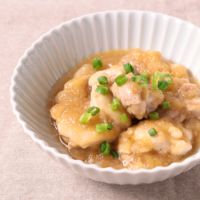 ほっこり 鶏肉のおろしあんがけ