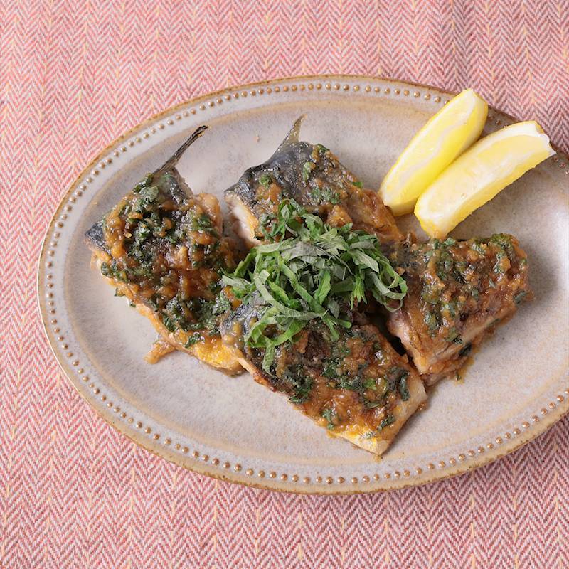サバのしそみそ焼き 作り方・レシピ