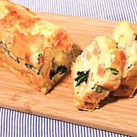 HMで簡単 スモークサーモンとチーズのケークサレ