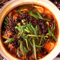 鯛の四川風煮込み
